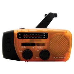Eton ETON FR150OR Microlink Radio with Flashlight and Cell Phone Charger - Orange