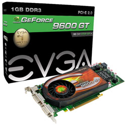 EVGA GeForce 9600 GT 1GB DDR3 PCI-E 2.0 Video Card