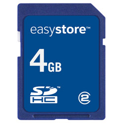 EasyStore 4GB SDHC Card