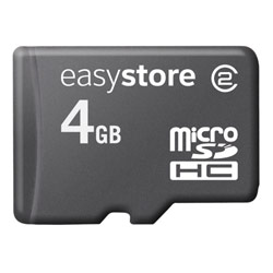 EasyStore 4GB microSDHC Card