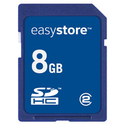 EasyStore 8GB SDHC Card