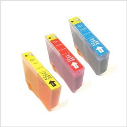 Eforcity Premium Color Ink Set for Canon BCI-3eC / BCI-3eM / BCI-3eY, Twin Pack