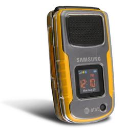 Eforcity Snap / Clip On Plastic Crystal Case for Samsung SGH-A837 Rugby, Clear