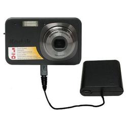 Gomadic Emergency AA Battery Charge Extender for the Kodak V1073 - Brand w/ TipExchange Technology