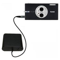 Gomadic Emergency AA Battery Charge Extender for the Kodak V570 - Brand w/ TipExchange Technology