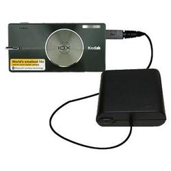Gomadic Emergency AA Battery Charge Extender for the Kodak V610 - Brand w/ TipExchange Technology