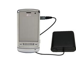 Gomadic Emergency AA Battery Charge Extender for the LG Shine - Brand w/ TipExchange Technology