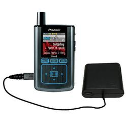 Gomadic Emergency AA Battery Charge Extender for the Pioneer Inno - Brand w/ TipExchange Technology