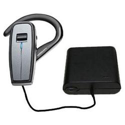 Gomadic Emergency AA Battery Charge Extender for the Plantronics Explorer 370 - Brand w/ TipExchange