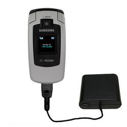 Gomadic Emergency AA Battery Charge Extender for the Samsung SGH-T619 - Brand w/ TipExchange Technol