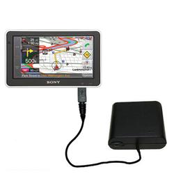 Gomadic Emergency AA Battery Charge Extender for the Sony Nav-U NV-U83T - Brand w/ TipExchange Techn