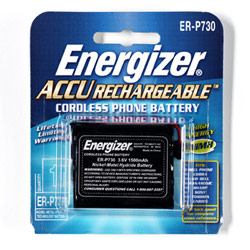 Energizer 1500 mAh Cordless Phone Battery - Nickel-Metal Hydride (NiMH) - 3.6V DC - Phone Battery