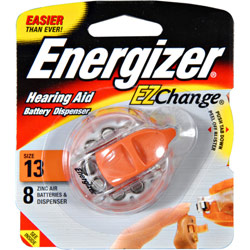 Energizer EZ Change Hearing Aid Battery (AC13EZ-8)