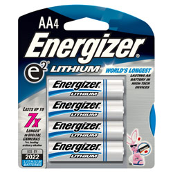 Energizer e2 Lithium General Purpose Battery - Lithium (Li) - 1.5V DC - General Purpose Battery