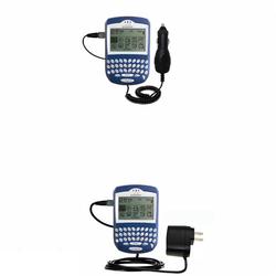 Gomadic Essential Kit for the Blackberry 6280 - includes Car and Wall Charger with Rapid Charge Technology