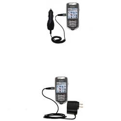 Gomadic Essential Kit for the Blackberry 7105t - includes Car and Wall Charger with Rapid Charge Technology