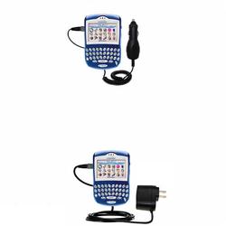 Gomadic Essential Kit for the Blackberry 7280 - includes Car and Wall Charger with Rapid Charge Technology