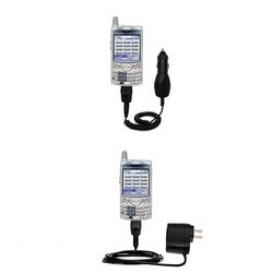 Gomadic Essential Kit for the Cingular Treo 650 - includes Car and Wall Charger with Rapid Charge Technology