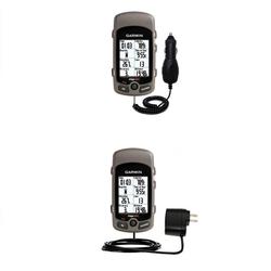 Gomadic Essential Kit for the Garmin Edge 605 - includes Car and Wall Charger with Rapid Charge Technology