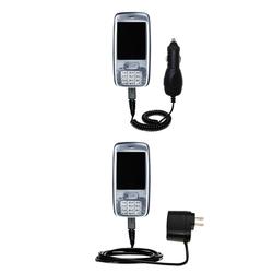 Gomadic Essential Kit for the HTC 5800 - includes Car and Wall Charger with Rapid Charge Technology - Gomad