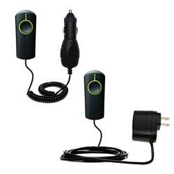 Gomadic Essential Kit for the Jabra BT2070 - includes Car and Wall Charger with Rapid Charge Technology - G