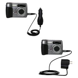 Gomadic Essential Kit for the Kodak DX7440 - includes Car and Wall Charger with Rapid Charge Technology - G