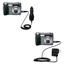 Gomadic Essential Kit for the Kodak DX7630 - includes Car and Wall Charger with Rapid Charge Technology - G