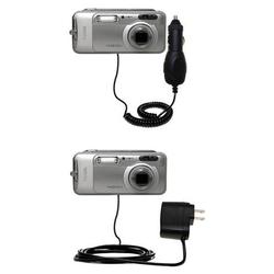 Gomadic Essential Kit for the Kodak LS743 - includes Car and Wall Charger with Rapid Charge Technology - Go