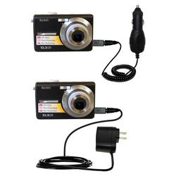 Gomadic Essential Kit for the Kodak M1063 - includes Car and Wall Charger with Rapid Charge Technology - Go