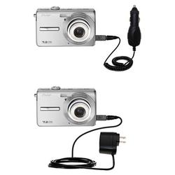 Gomadic Essential Kit for the Kodak M763 - includes Car and Wall Charger with Rapid Charge Technology - Gom