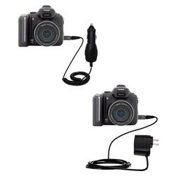Gomadic Essential Kit for the Kodak P880 - includes Car and Wall Charger with Rapid Charge Technology - Gom