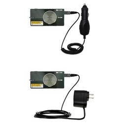 Gomadic Essential Kit for the Kodak V610 - includes Car and Wall Charger with Rapid Charge Technology - Gom