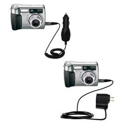 Gomadic Essential Kit for the Kodak Z730 - includes Car and Wall Charger with Rapid Charge Technology - Gom