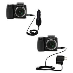 Gomadic Essential Kit for the Kodak Z7590 - includes Car and Wall Charger with Rapid Charge Technology - Go