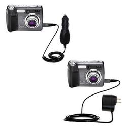 Gomadic Essential Kit for the Kodak Z760 - includes Car and Wall Charger with Rapid Charge Technology - Gom