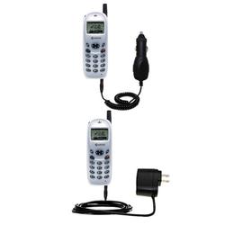 Gomadic Essential Kit for the Kyocera 2119 - includes Car and Wall Charger with Rapid Charge Technology - G