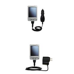 Gomadic Essential Kit for the Medion MD95000 Series - includes Car and Wall Charger with Rapid Charge Techno