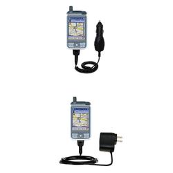 Gomadic Essential Kit for the Medion MD95025 - includes Car and Wall Charger with Rapid Charge Technology -