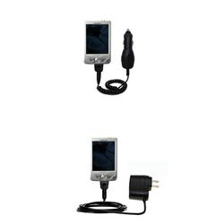 Gomadic Essential Kit for the Medion MD95459 - includes Car and Wall Charger with Rapid Charge Technology -