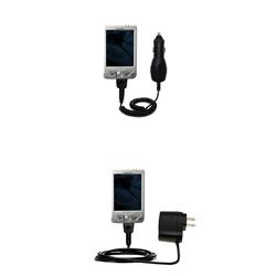 Gomadic Essential Kit for the Medion MDPPC 150 - includes Car and Wall Charger with Rapid Charge Technology