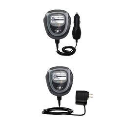 Gomadic Essential Kit for the Memorex MMP8567 - includes Car and Wall Charger with Rapid Charge Technology
