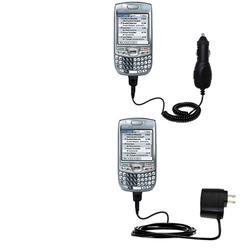 Gomadic Essential Kit for the PalmOne Treo 680 - includes Car and Wall Charger with Rapid Charge Technology