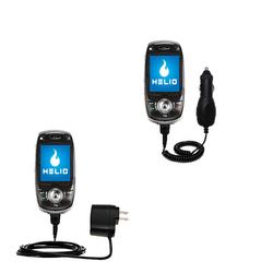 Gomadic Essential Kit for the Pantech 8300 - includes Car and Wall Charger with Rapid Charge Technology - G