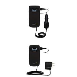 Gomadic Essential Kit for the Samsung M610 - includes Car and Wall Charger with Rapid Charge Technology - G