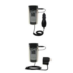 Gomadic Essential Kit for the Samsung SCH-U700 - includes Car and Wall Charger with Rapid Charge Technology