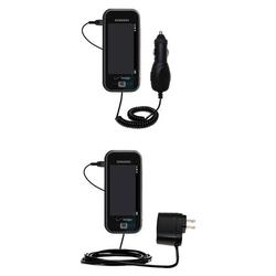 Gomadic Essential Kit for the Samsung SCH-U940 - includes Car and Wall Charger with Rapid Charge Technology