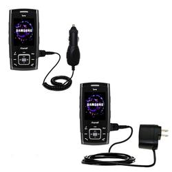 Gomadic Essential Kit for the Samsung SCH-V940 - includes Car and Wall Charger with Rapid Charge Technology