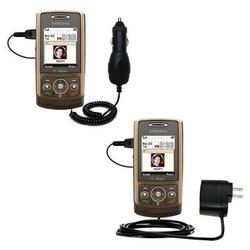 Gomadic Essential Kit for the Samsung SGH-T819 - includes Car and Wall Charger with Rapid Charge Technology