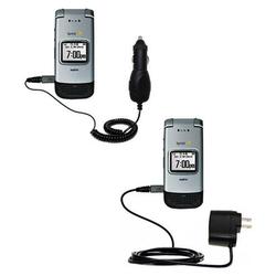 Gomadic Essential Kit for the Sanyo Pro 200 - includes Car and Wall Charger with Rapid Charge Technology -