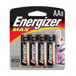 Energizer Eveready E91BP-8 AA Size Alkaline General Purpose Battery - Alkaline - 1.5V DC - General Purpose Battery